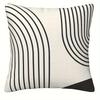 Modern Minimalist Home Decoration Pillow Cover Geometric Round Line Pattern Design Living Room Sofa Chair Cushion Cover