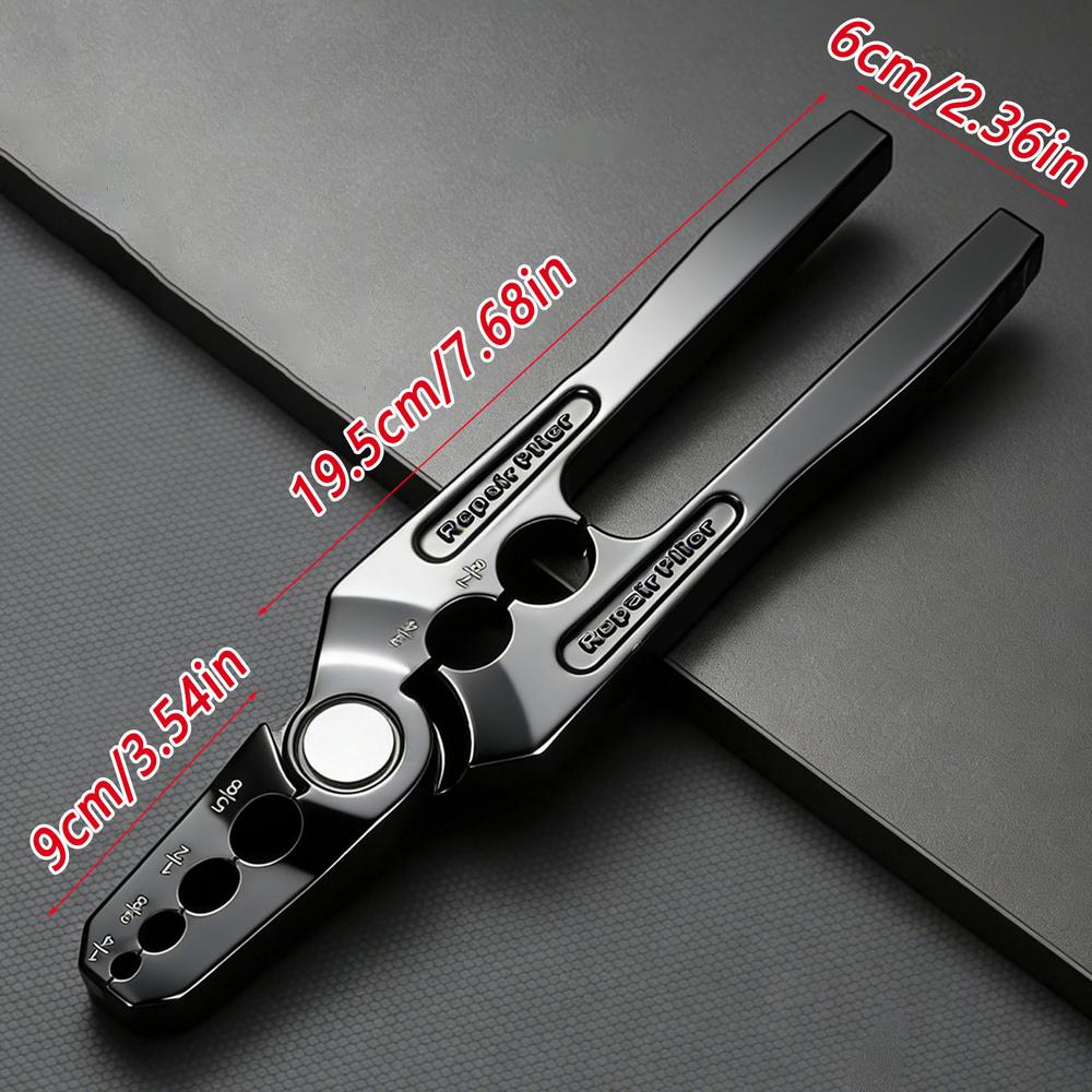 

Copper Tube Rounder 6 Hole Aluminum Alloy Pipe Rounding Hand Tool HVAC Manual Copper Tube Rounder for Refrigeration Installation