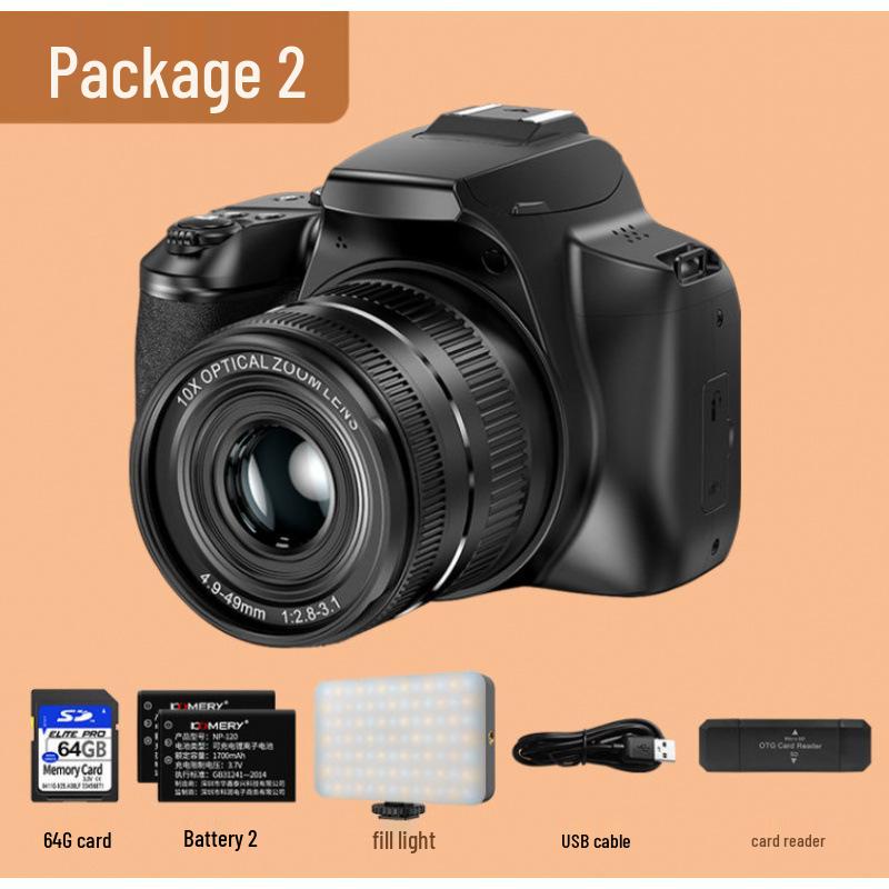 Ultra HD 64MP Entry-Level Mirrorless Camera for Students & Digital Creators
