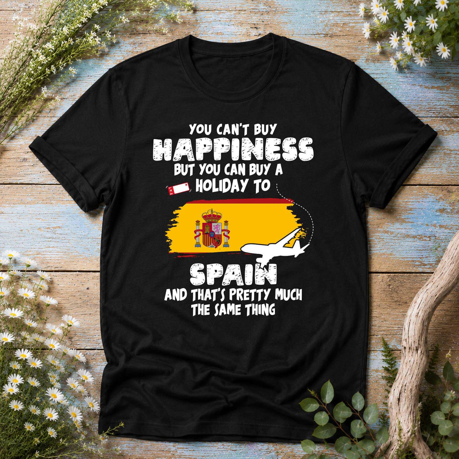 Spain T-shirt with slogan - Humor for travelers, Spain fans & gift ideas - Premium T-shirt 4XL