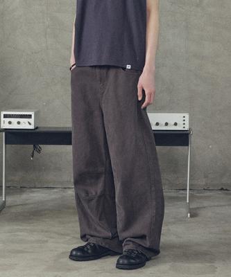 SUPERSUB Flow Yoke Curved Cotton Denim - Cocoa