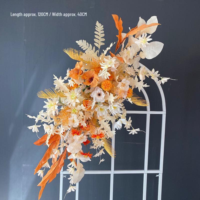 Artificial Wedding Venue Floral Decor for Aisle, Stage, and Reception