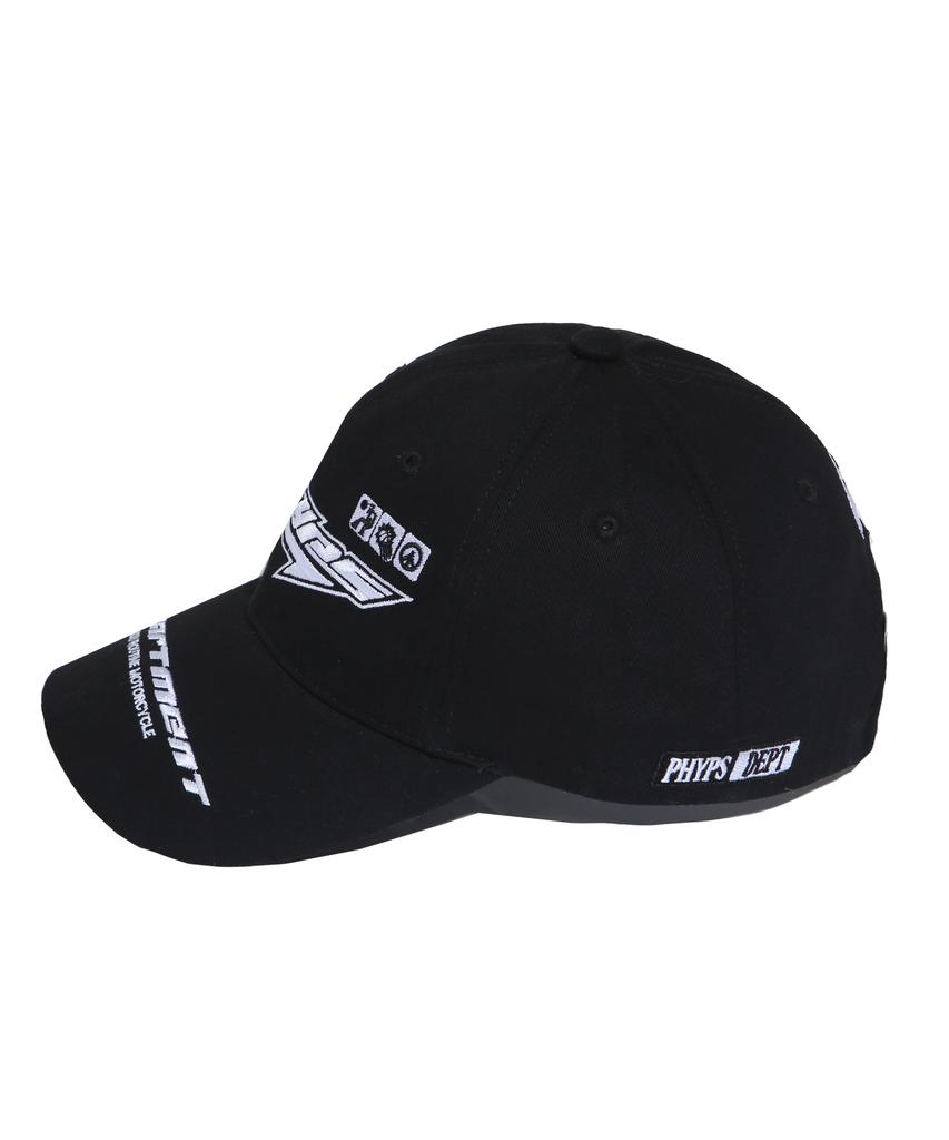 PHYSICAL DEPARTMENT Motorcycle Ball Cap_Black