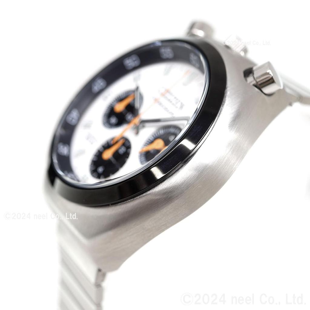 Citizen COLLECTION RECORD LABEL TSUNO CHRONO Watch White [Citizen Collection] AN3660-81A Men's