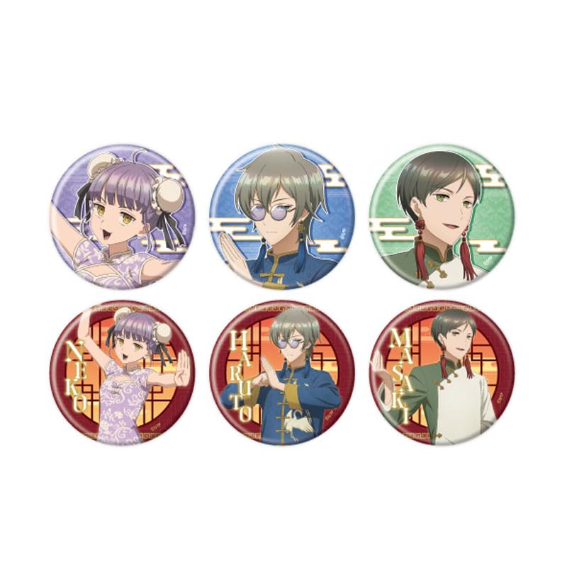 

Аниме Отель Тасокарэ 01 Китайская версия. [Оригинальная иллюстрация] Набор значков, 6 штук