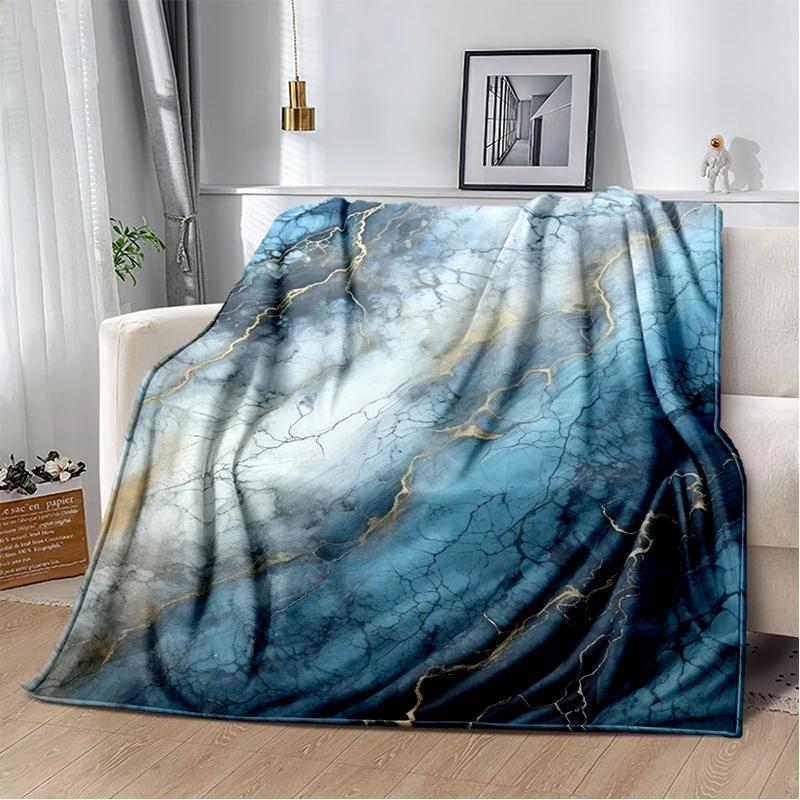 2026 New Style Luxurious Nature Marble Colour Blanket,Soft Throw Blanket for Home Bedroom Bed Sofa Travel Picnic Cover Kid Gift