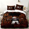 Anaheim Ducks 3pc set Perfect for bedroom use Comfortable bedding set includes a duvet cover and two pillowcases Ideal birthday or Christmas gift