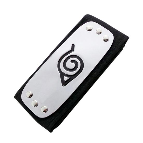 

Повязка на голову с логотипом Деревни Лист, протектор лба, аксессуар для косплея для фанатов Наруто