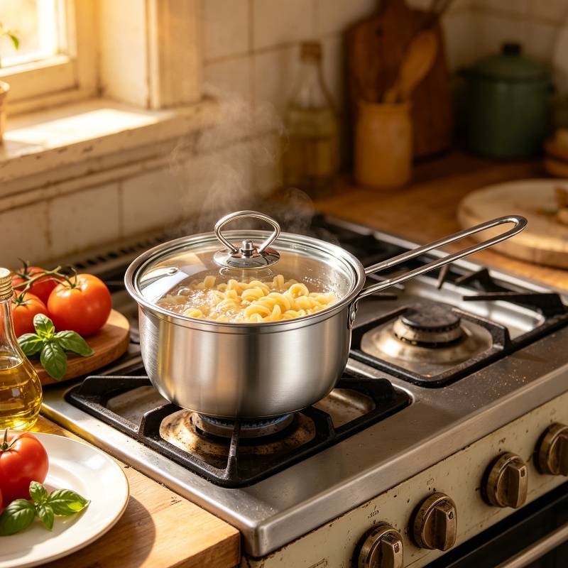 Stainless Steel Soup Pot And Bowl Set Gift Collection For Weddings And Holidays