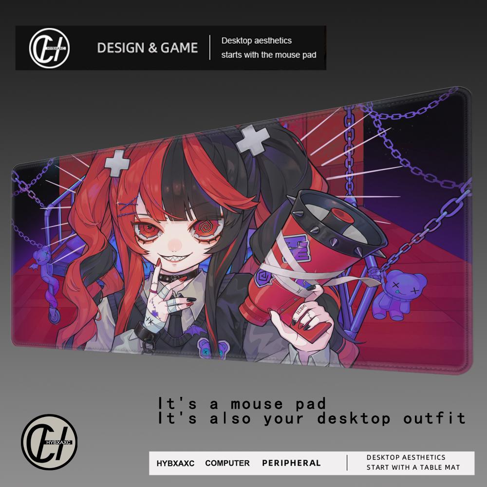 HYBXAXC Mouse Pads Anime Sexy Girls Ultra-Smooth Non-Slip Ideal For 900x400 Gamers Mouse Pad Shock-Absorbing Protect Your Desk