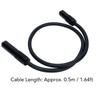 Professional Stereo Sound Cable 6.35mm 1/4in Female To 3.5mm 1/8in Female  Tablet Connection