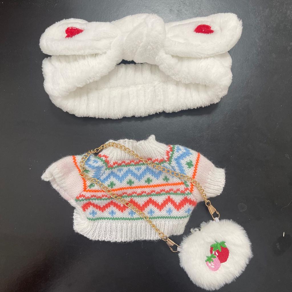 Internet-famous Hyaluronic Acid Duck Clothing Accessories. Hyaluronic Acid Duck 30cm Hat Set With Accessories. Little Yellow Duck Accessories.
