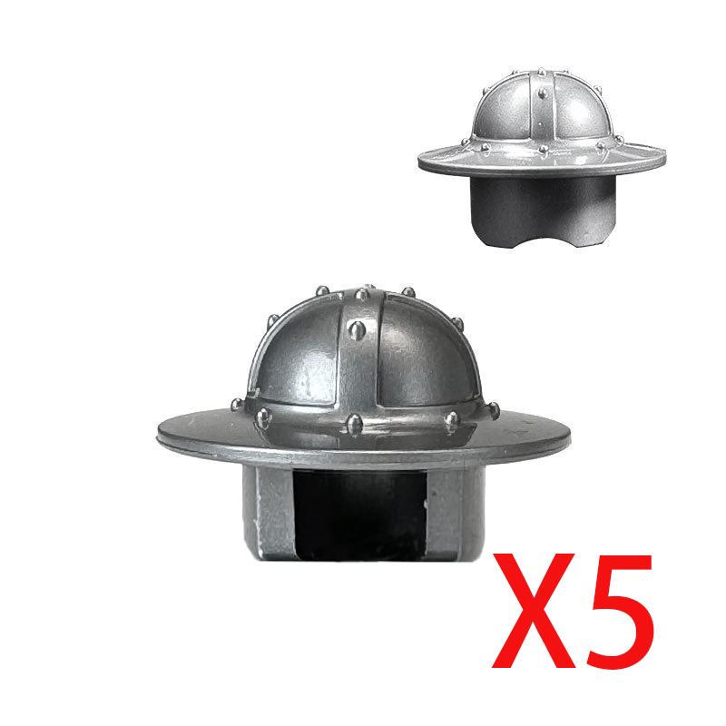 MOC Medieval Building Blocks Military Figures Accessories Soldier Weapons Bow Spear Crossbow Brick Helmet Sword Toy Gift X058