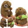 Juguetes de Peluche de Marmota Minera Realistas Rellenos Vestido de Falda Samba Étnica Simulada Animales Marmotas Muñecos para Abrazar Juguetes Regalo de Cumpleaños