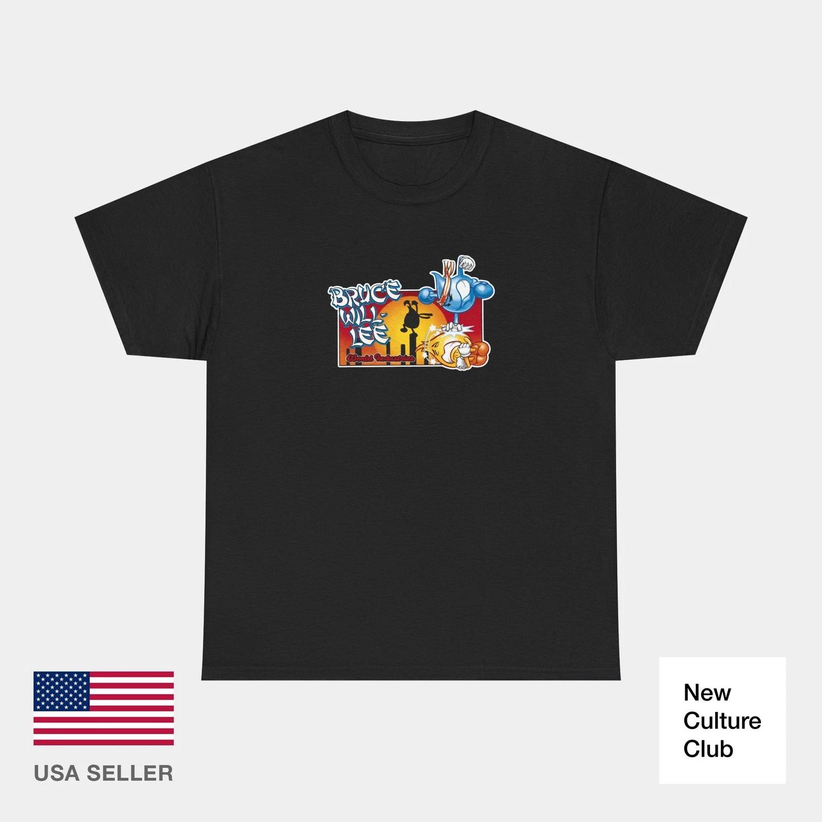 Bruce Will Lee World Industries Team 2000 Skateboard Classic TShirt Print M