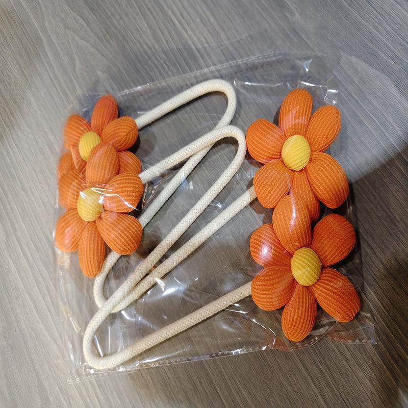 

Bendable Flower Curtain Tie-backs - Creative Home Accent Binding Rope