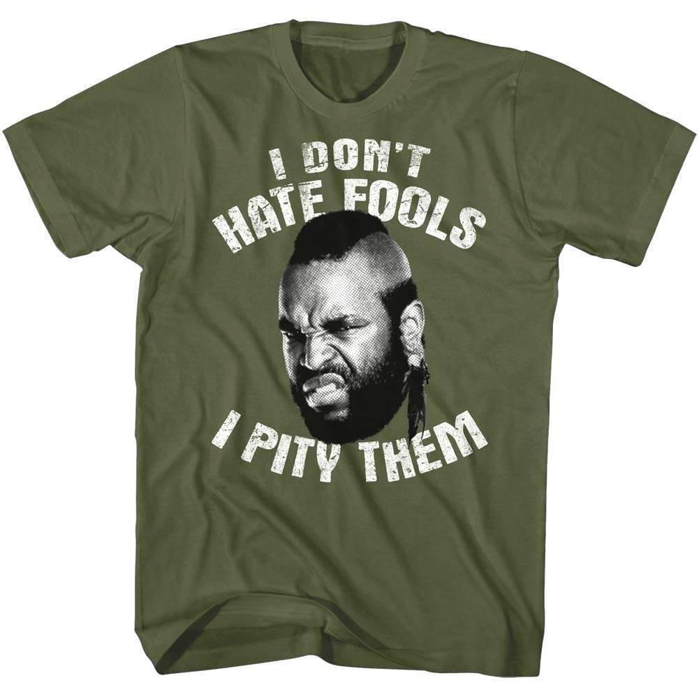 Mr T Pity Them Fools Men T Shirt L