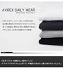 AVIREX Daily Solid Long Sleeve V-Neck T-Shirt/Long Sleeve/6153480-01 White-M