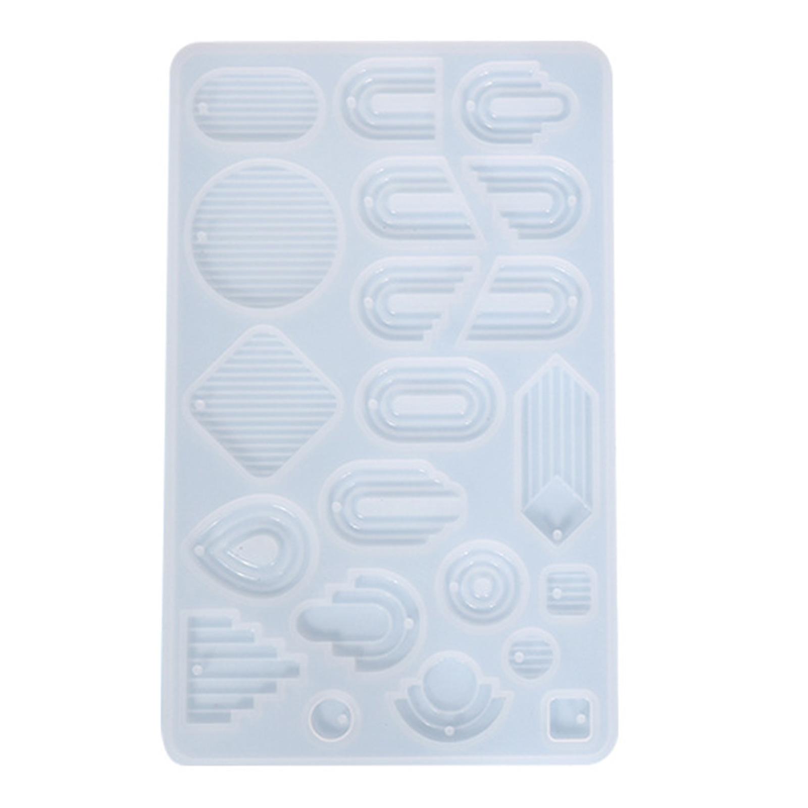 

Earring Keychain Silicone Mold for Epoxy Resin Jewelry Making Tool Epoxy Handmade Jewellery Making Pendant Craft DIY Art