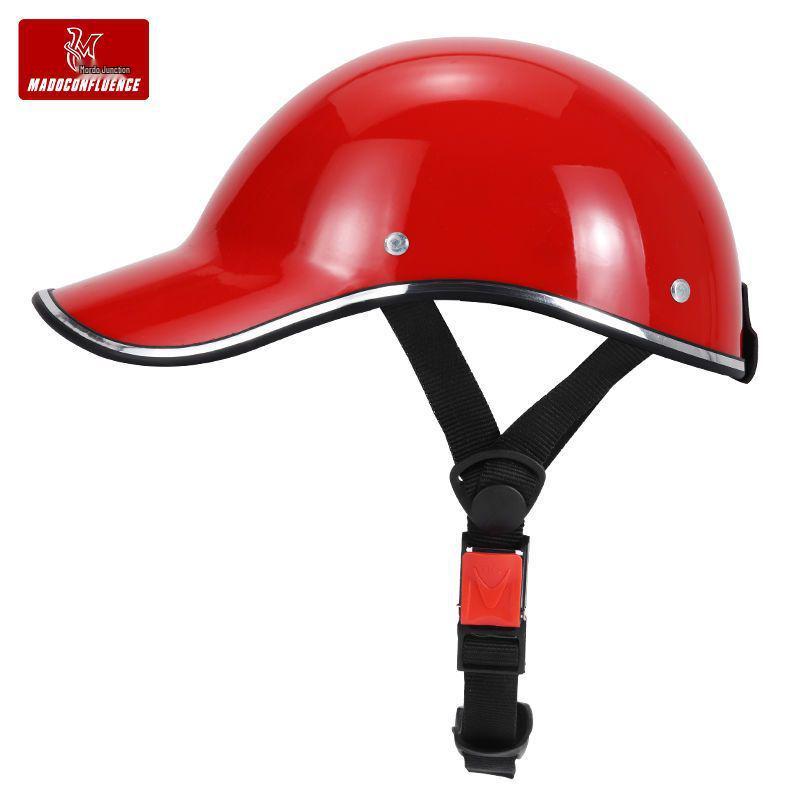 Sommer Leichter Entenschnabel Fahrradhelm für Herren & Damen - Atmungsaktiv, Stilvoll, Sonnenschutz Halbkappe