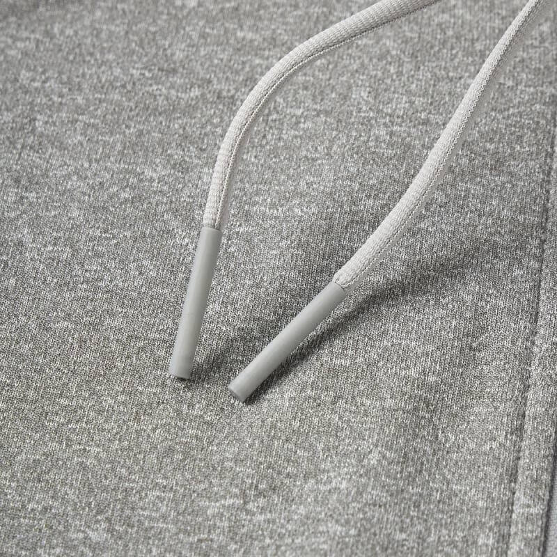 adidas Game And Go Big Logo 3-Stripes Full-Zip Hoodie Medium Grey Heather Men Streetwear IW8394