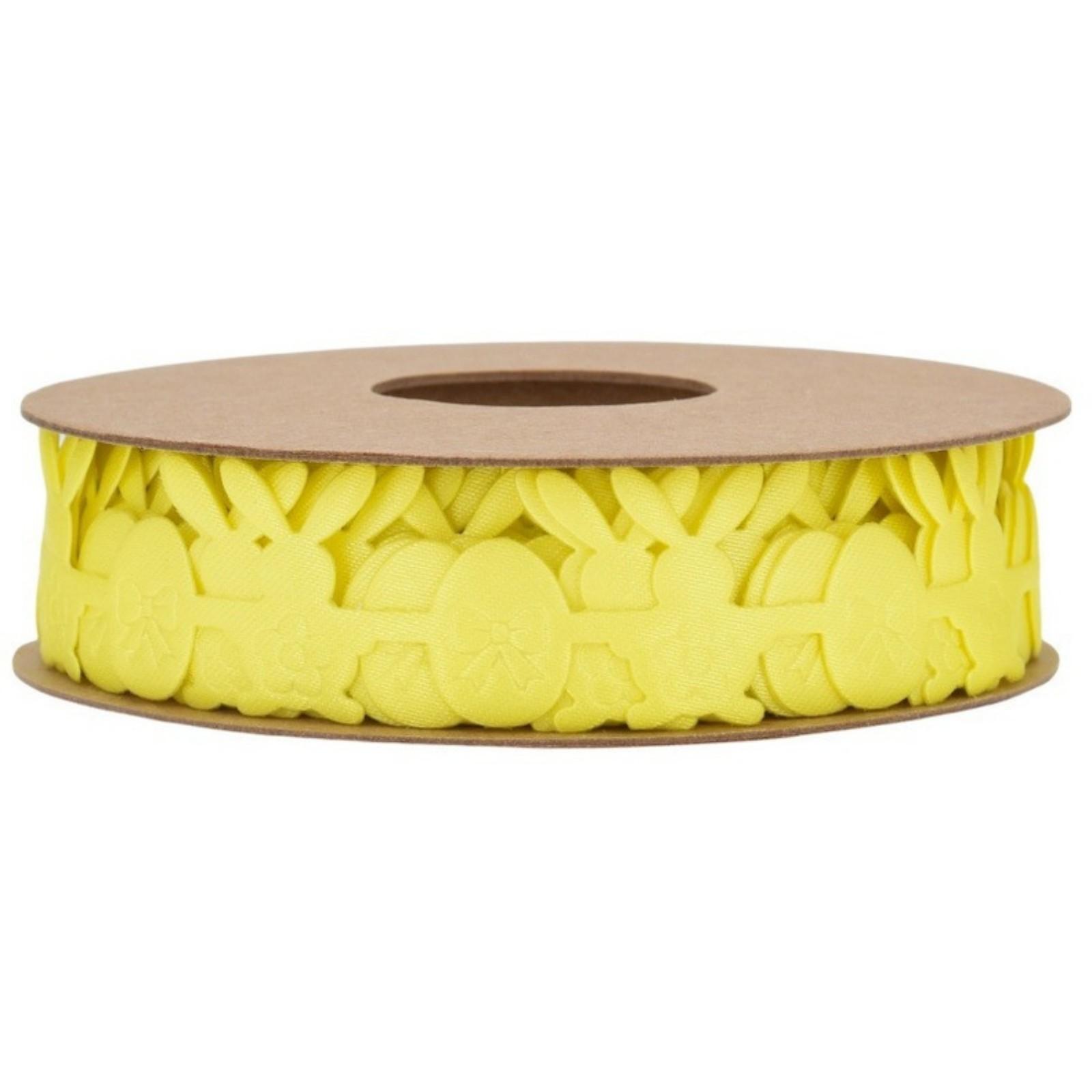 

2*1000cm Easter Carrot Easter Egg Ribbons For Gift Wrapping, Bow-making Materials, Spring Fabric Ribbons One Size жёлтый