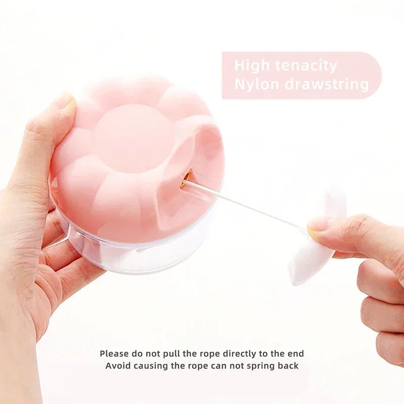 Mini Lebensmittel Knoblauch Gemüse Zerkleinerer Häcksler Hackfleischwolf Zerkleinerer Presse Tragbares Küchengerät Multifunktionale Zwiebel Gemüsemaschine