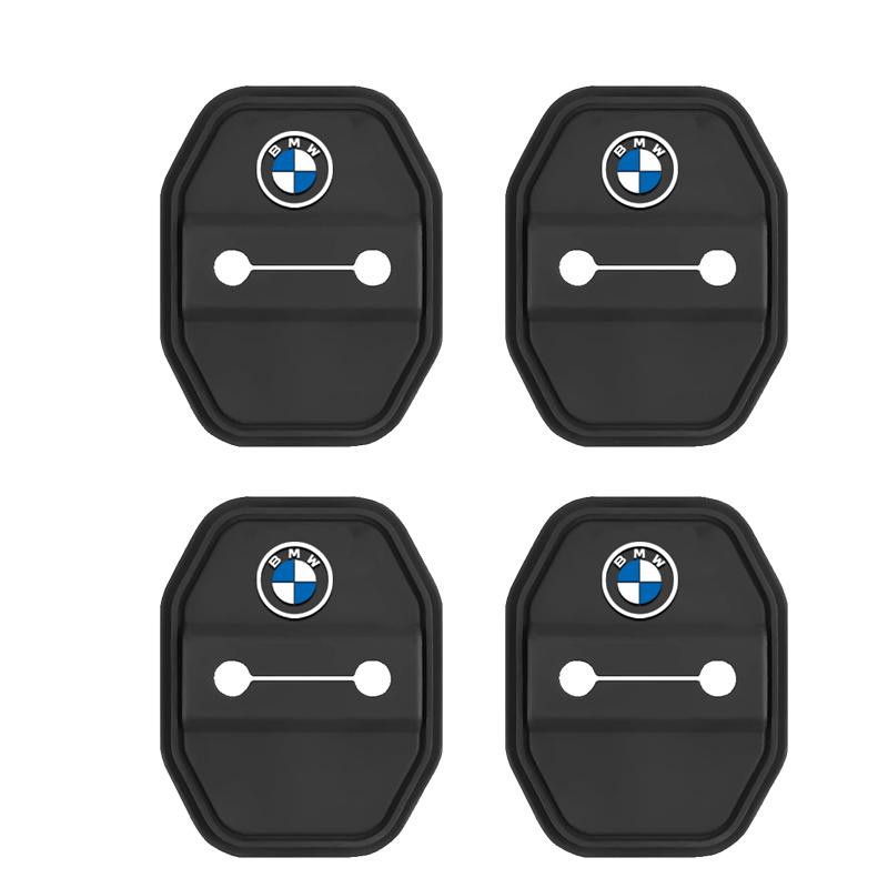 2025 Hot Ammortizzatore Silenziatore per Portiera Auto Fibbia Silenziatrice per Serratura Porta Copertura Protettiva per Portiera per BMW X1 X3 X4 X5 M F15 X6 F16 G30 7 Se