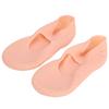 1Pair Foot AntiCracks Protective Silicone Socks Foot Heel Care Moisturizing Protector(L )