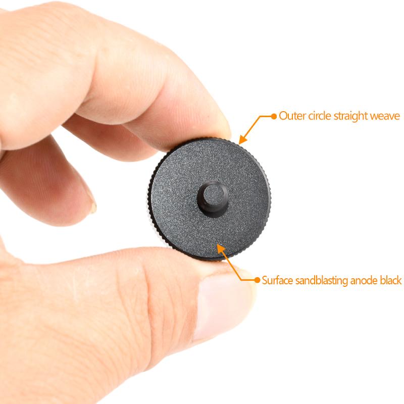 1pc Universal Camera Conversion Screw 1/4 Male To 3/8 Dual Nuts Tripod Mount Screw Quick Release Camera Screws Mount Adapter