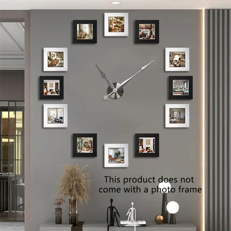 Hochleistungs-Uhrwerk für große DIY-Uhren Einfache 60-Sekunden-Installation mit langen Metallzeigern