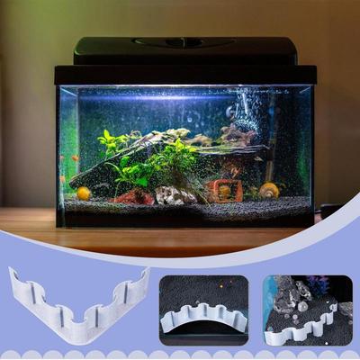 Aquarium Substrate Divider Fish Tank Substrate Fence Aquarium Accessories Fish Tank Landscaping Decorative Board for Sand Water
