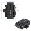 Video Tripod Quick Release Camera Clamp Adapter With Quick Release Plate Compatible For Manfrotto 501 500ah 701hdv 503hdv Q5 Head