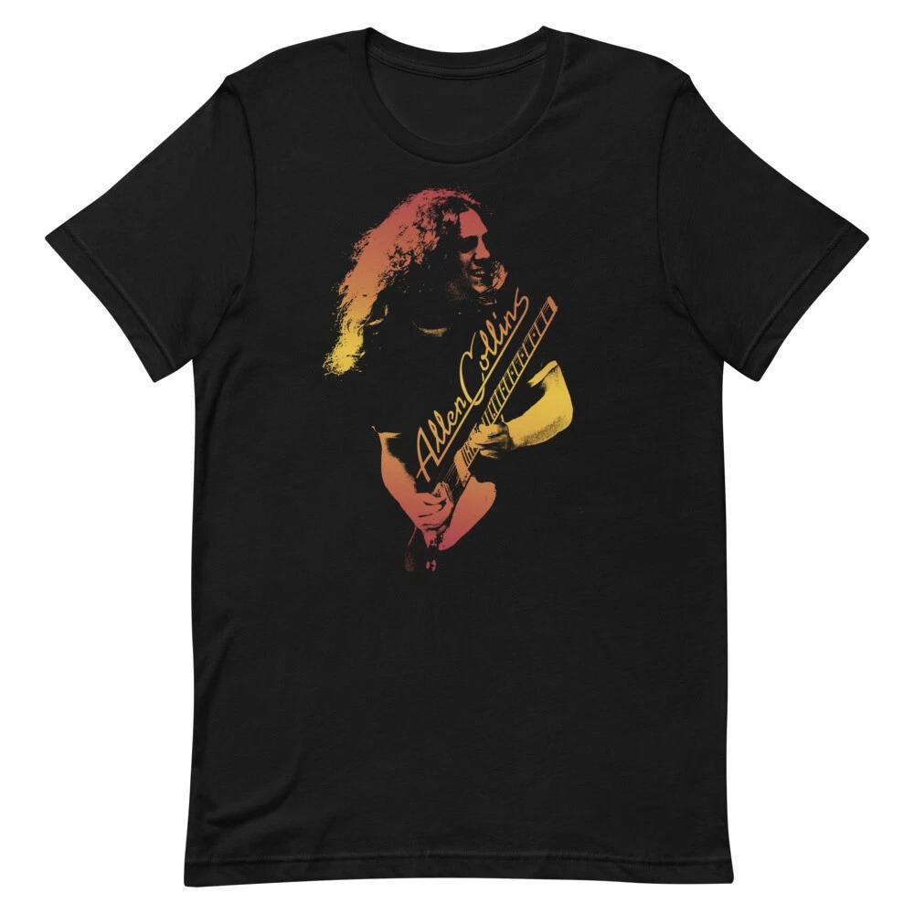 ALLEN COLLINS Guitarist Custom Design Graphic Tee Shirt Unisex t-shirt XXL