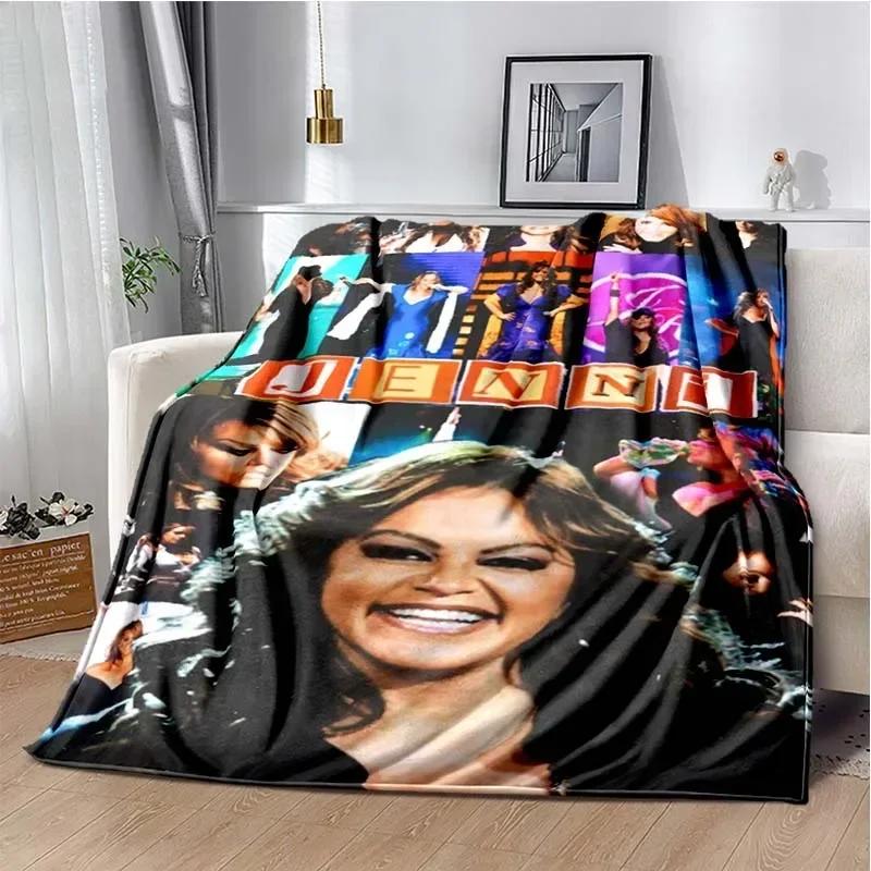Coperta stampata della cantante latina Jenni Rivera Moda Letto Divano Aria Condizionata Alla Moda Tempo Libero Picnic Viaggio Personalizzabile Coperta
