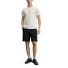 Fila Explore Series Refreshing Elastic Breathable Simple Fashion Versatile Short Sleeve T-Shirt Men Tops Snow-White A11M527111F-WT
