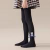 Girls' Autumn Rabbit Police Officer JK Uniform Set - Includes Woolen Pleated Skirt