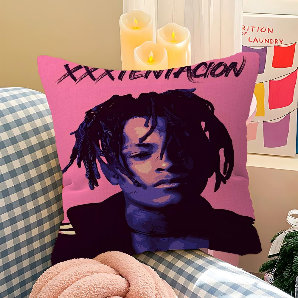Наволочка Xxx Tentacion Мультяшный Подарок Чехол для Подушки Спальня Дом Диван Стул Сиденье Декор Чехол для Подушки 40cmx40cm
