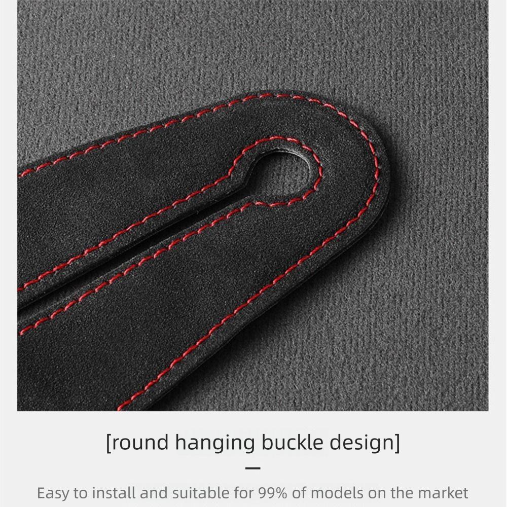 Double Hook Car Rear Seat Hanger Universal Rear Seat Phone Holder Car Seat Headrest Hooks Travel