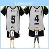 Autentisk Haikyuu Fukurodani Academy Bokuto Koutarou Tröja Cosplay Kostym Set
