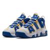 Nike Air More Uptempo GS Golden State Warriors Kids Sneakers White Game-Royal Yellow-Ochre DZ2759-141
