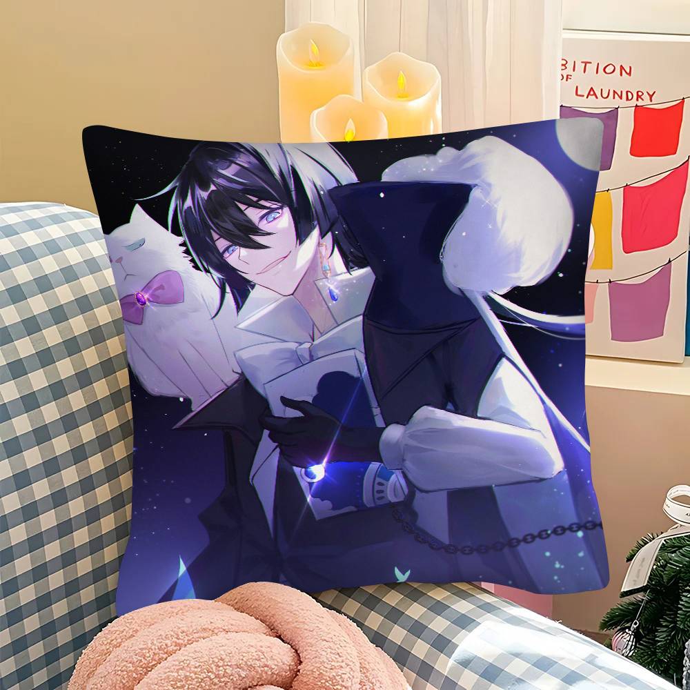 Comics The Case Study Of Vanitas Pillow Case Fashion Square Pillowcase Bedroom Sofa Room Ins Decoration Leisure Cushion Cover