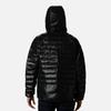 Columbia Hooded Down Jacket Winter Men outerwear Black WE1328-010