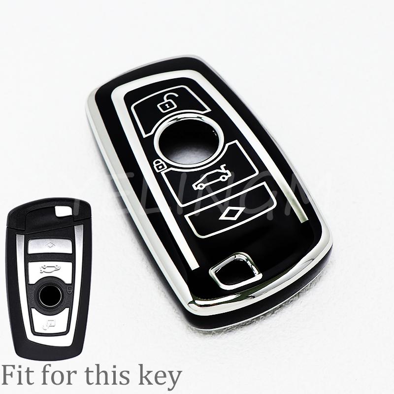 Car Remote Shell Key Case Cover For Bmw X1 X3 X4 X5 X6 G30 F15 F16 1 2 3 4 5 6 7 Series F36 F25 F26 F30 F34 F10 F07 F20 Z10