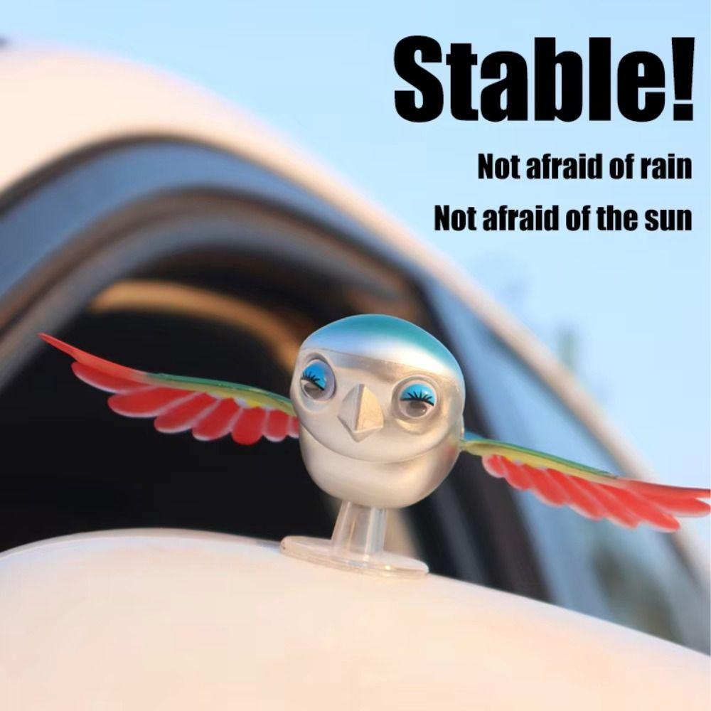 ABS Material Car Ornament Flap Wings Rearview Mirror Decor Motorcycle Decoration  Home Decor