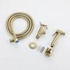 Toilet Brass Hot Cold Water Jet Shattaf Bidet Spray Muslim Handheld Sprayer Bathroom Health Faucet Mixer Shower Tap Set
