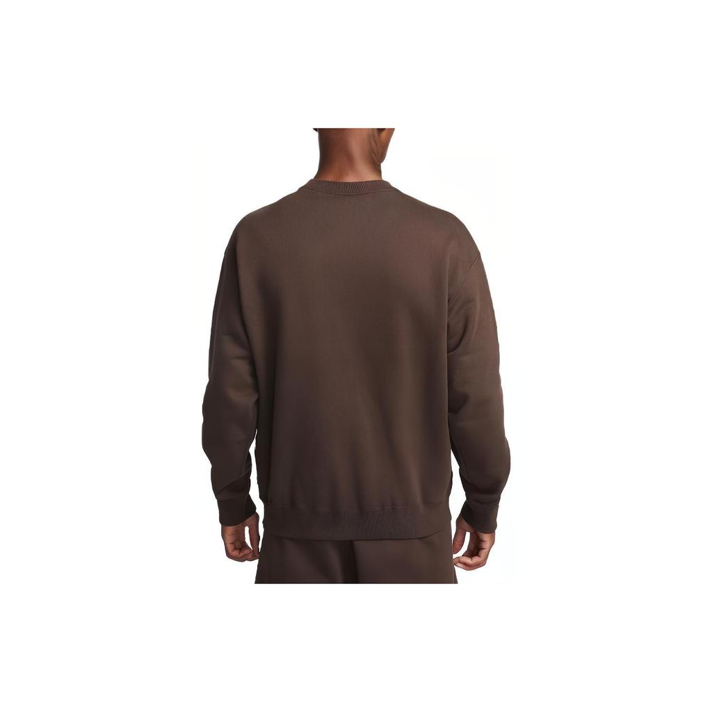 New Nike Solo Swoosh Fleece Crewneck Hoodie DX1361-237