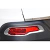 For Jeep Cherokee 2014-2018 Chrome Rear bumper Fog Light Lamp Cover Trim Frame