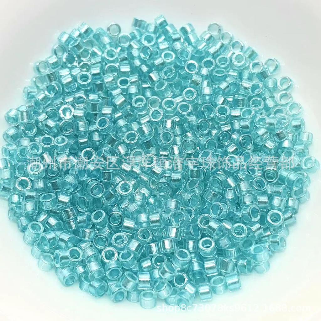 2.5mm Transparent Pearlescent Glass Seed Beads for Jewelry Making