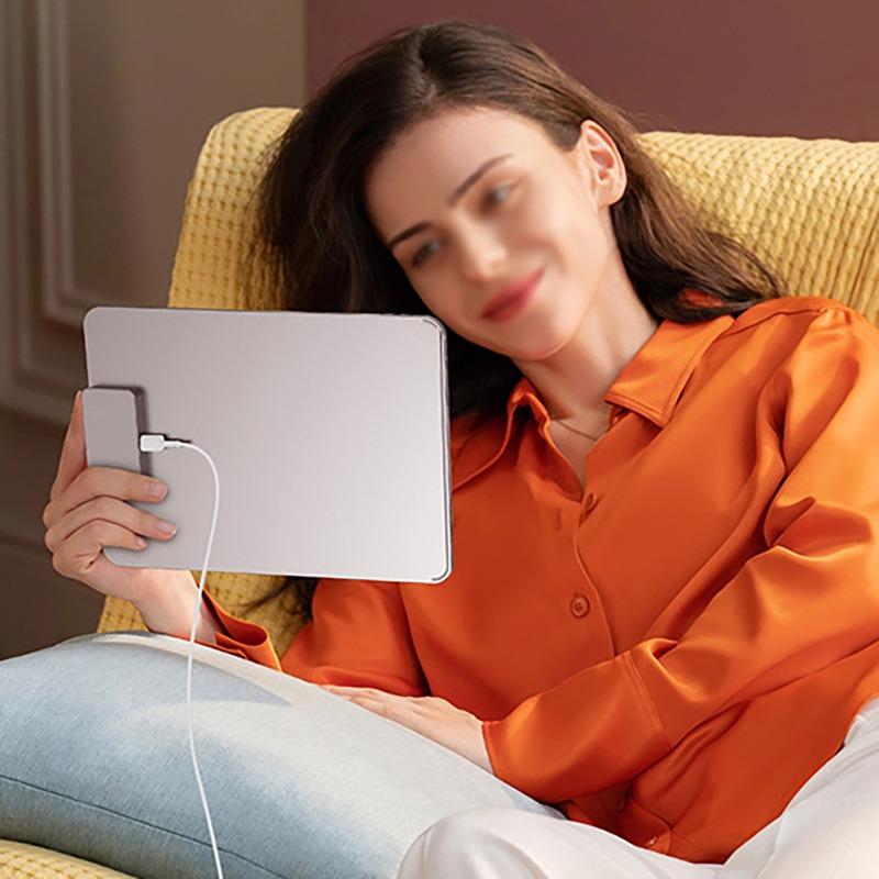 18W Fast Charging Smart Connector Charger Aluminum Alloy Wireless Contact Magnetic Charger for iPad Pro 11 / 12 / 13 inches